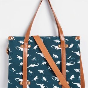 ModCloth Camp Director Zipped Tote - Dinosaurs